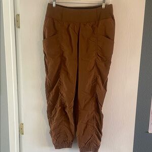 Women's Prana Brown Jogger Pants Koen